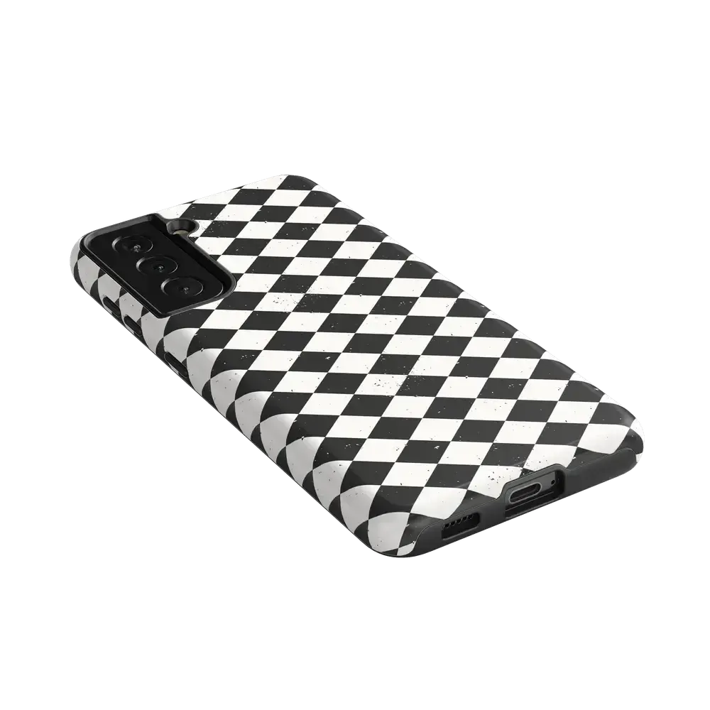 Salem's Hex | Black & White Checkered Case - Bansusa