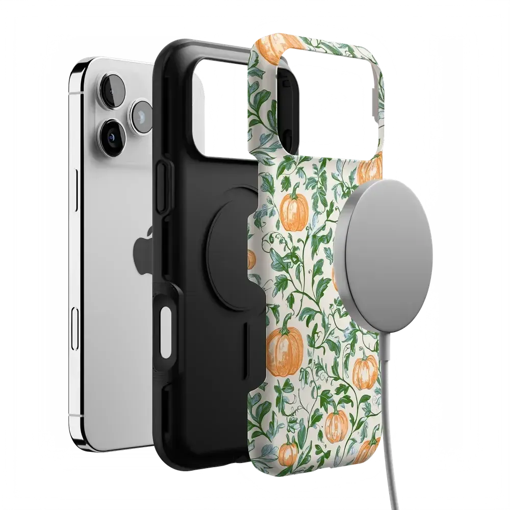 Pumpkin Patch | Green Vines Case - Bansusa