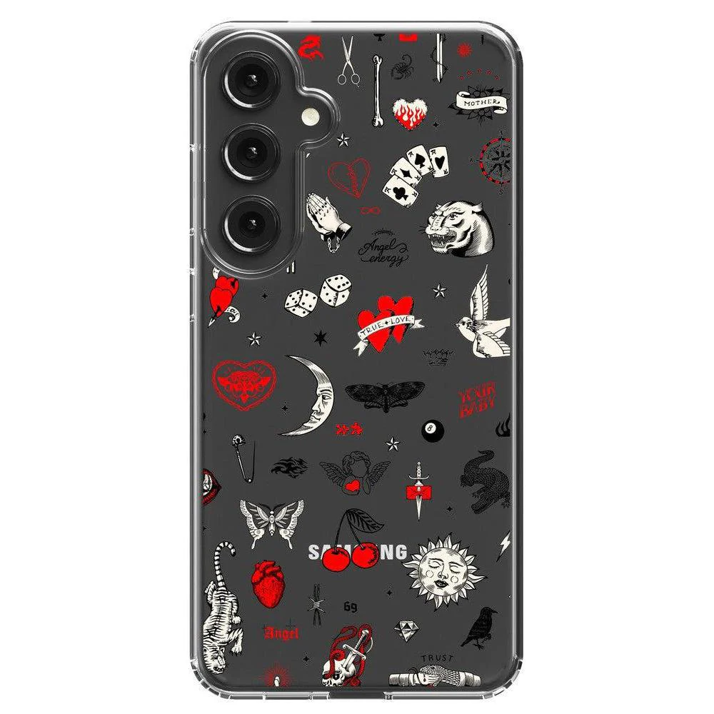 Not a Phase | Clear Flash Tattoo Case - Bansusa
