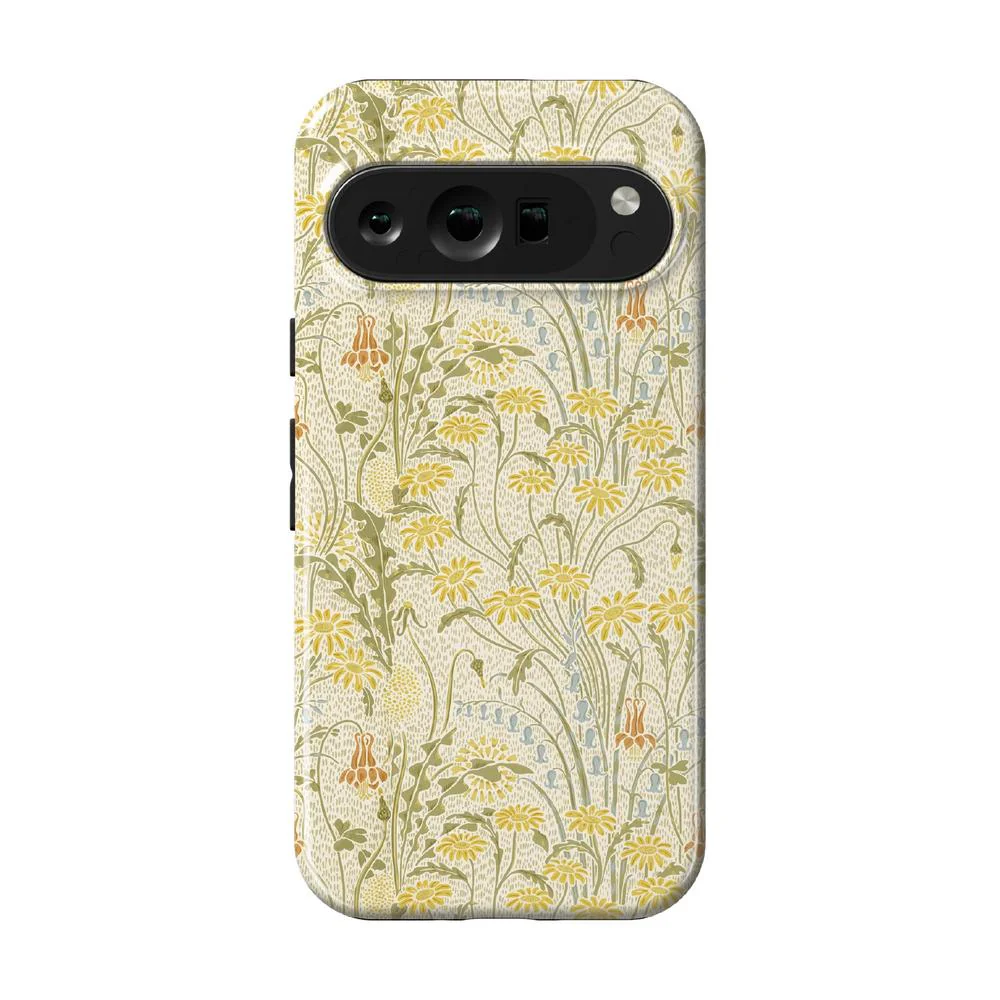 Boho Blooms | Golden Floral Case - Bansusa