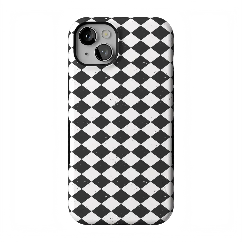 Salem's Hex | Black & White Checkered Case - Bansusa