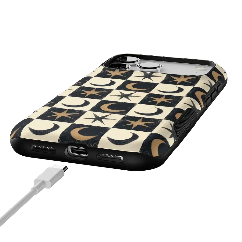 Mystic Moonstar | Black Celestial Case - Bansusa
