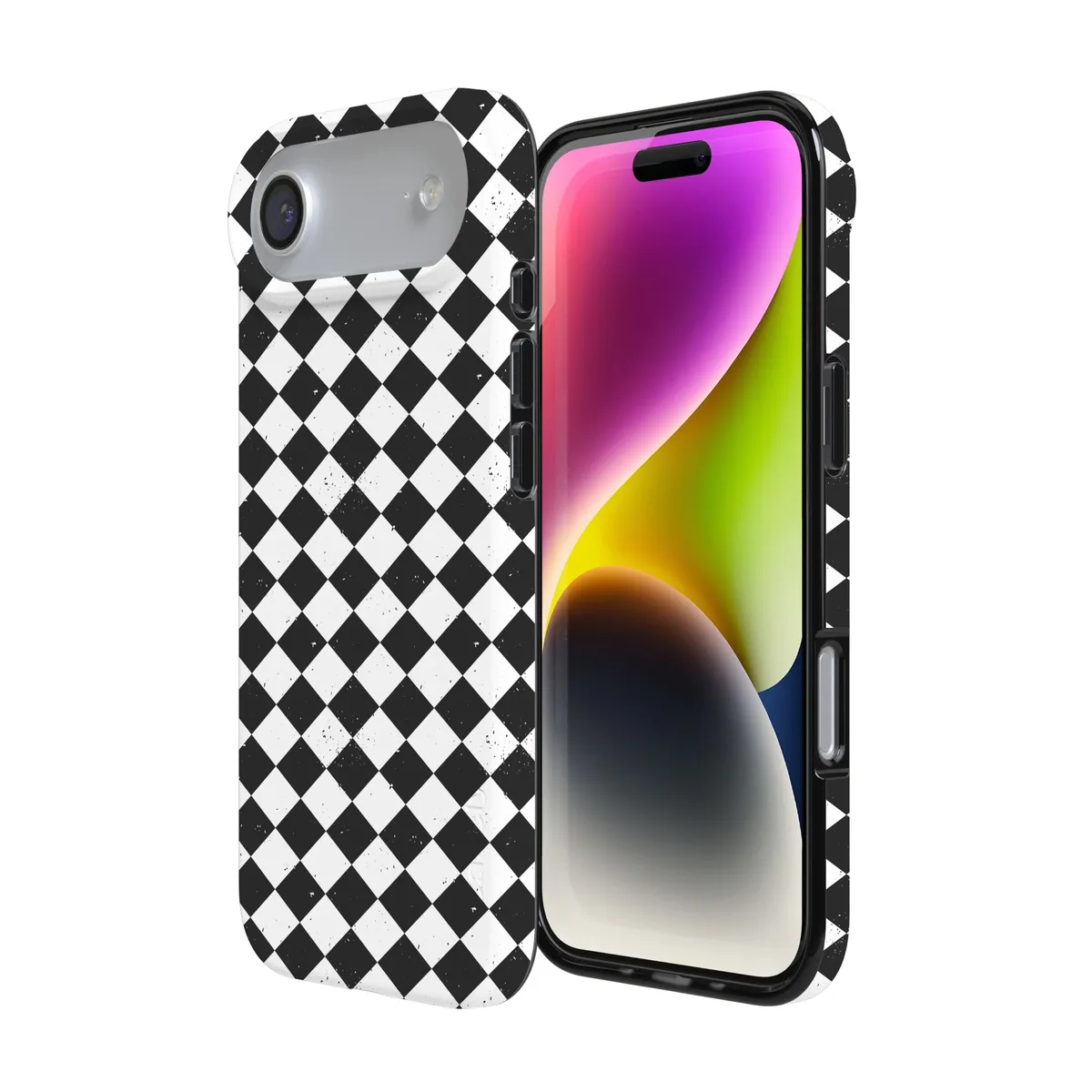Salem's Hex | Black & White Checkered Case - Bansusa