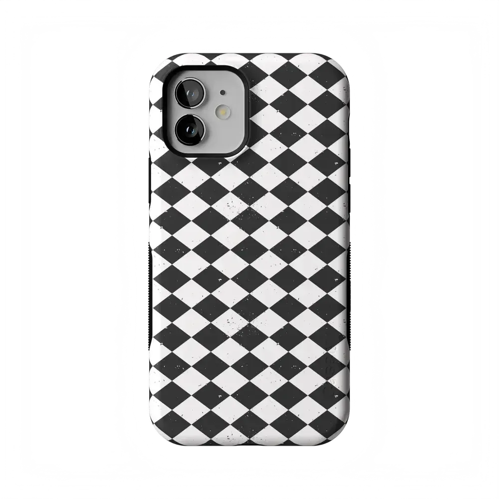 Salem's Hex | Black & White Checkered Case - Bansusa