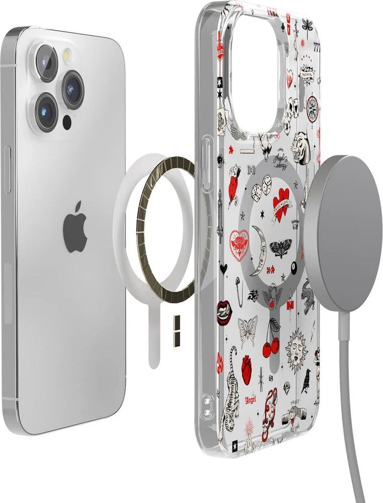 Not a Phase | Clear Flash Tattoo Case - Bansusa