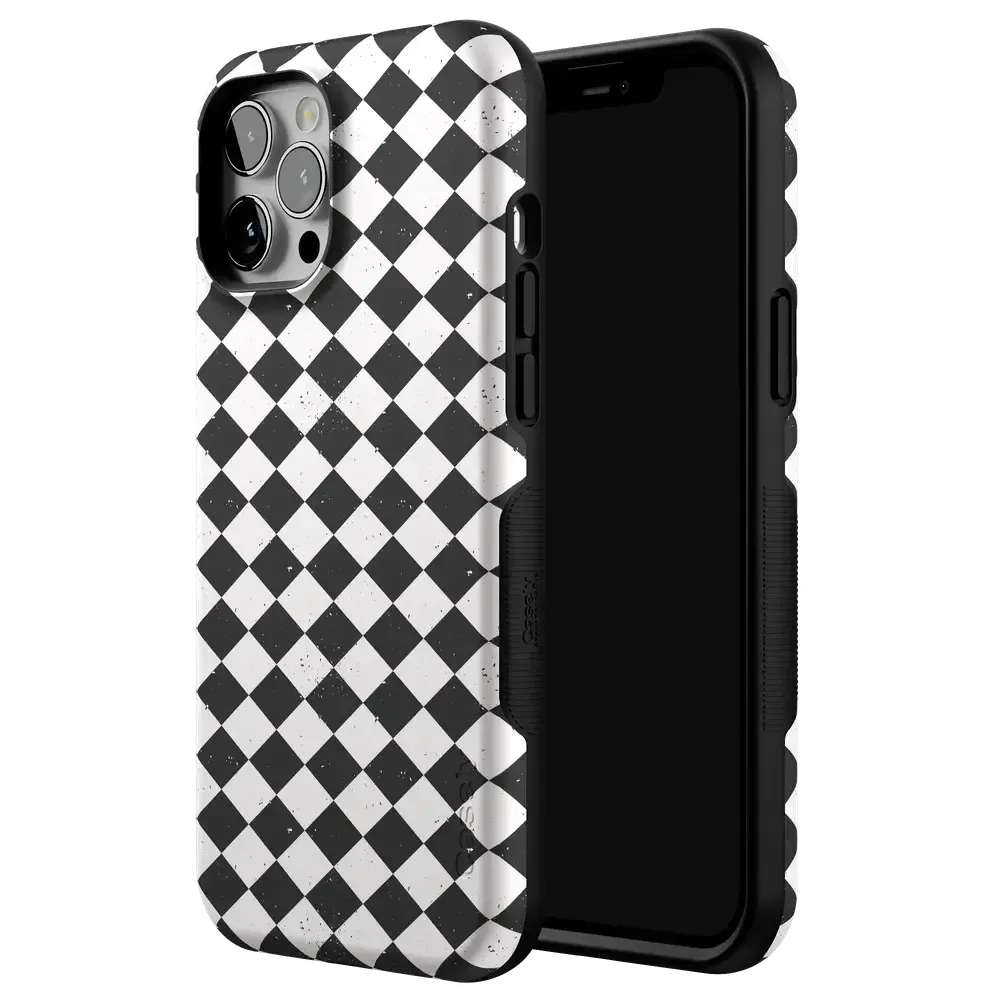 Salem's Hex | Black & White Checkered Case - Bansusa