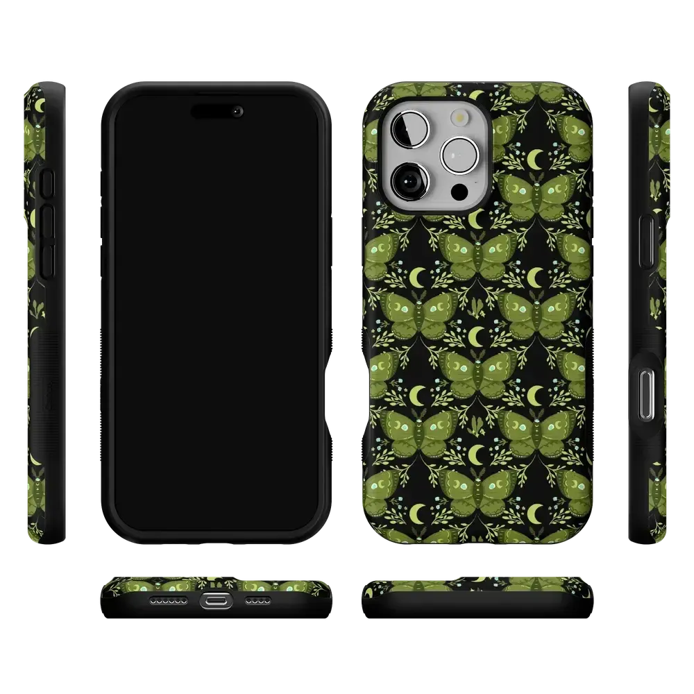 Mystic Moths | Green Twilight Case - Bansusa