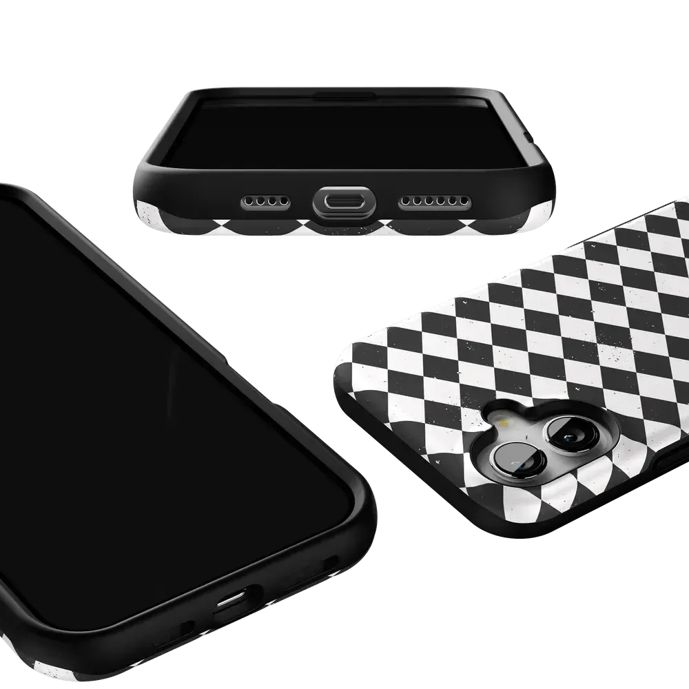 Salem's Hex | Black & White Checkered Case - Bansusa
