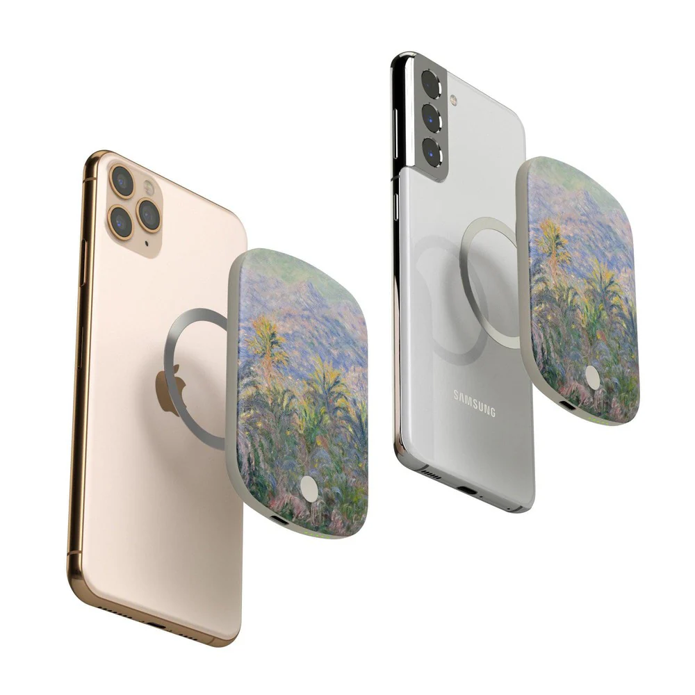 Monet  s Palm Trees | Limited Edition Power Pod - Bansusa