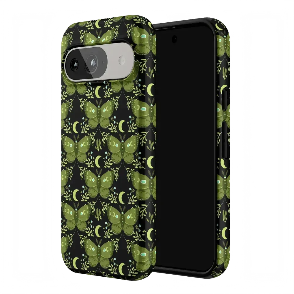 Mystic Moths | Green Twilight Case - Bansusa