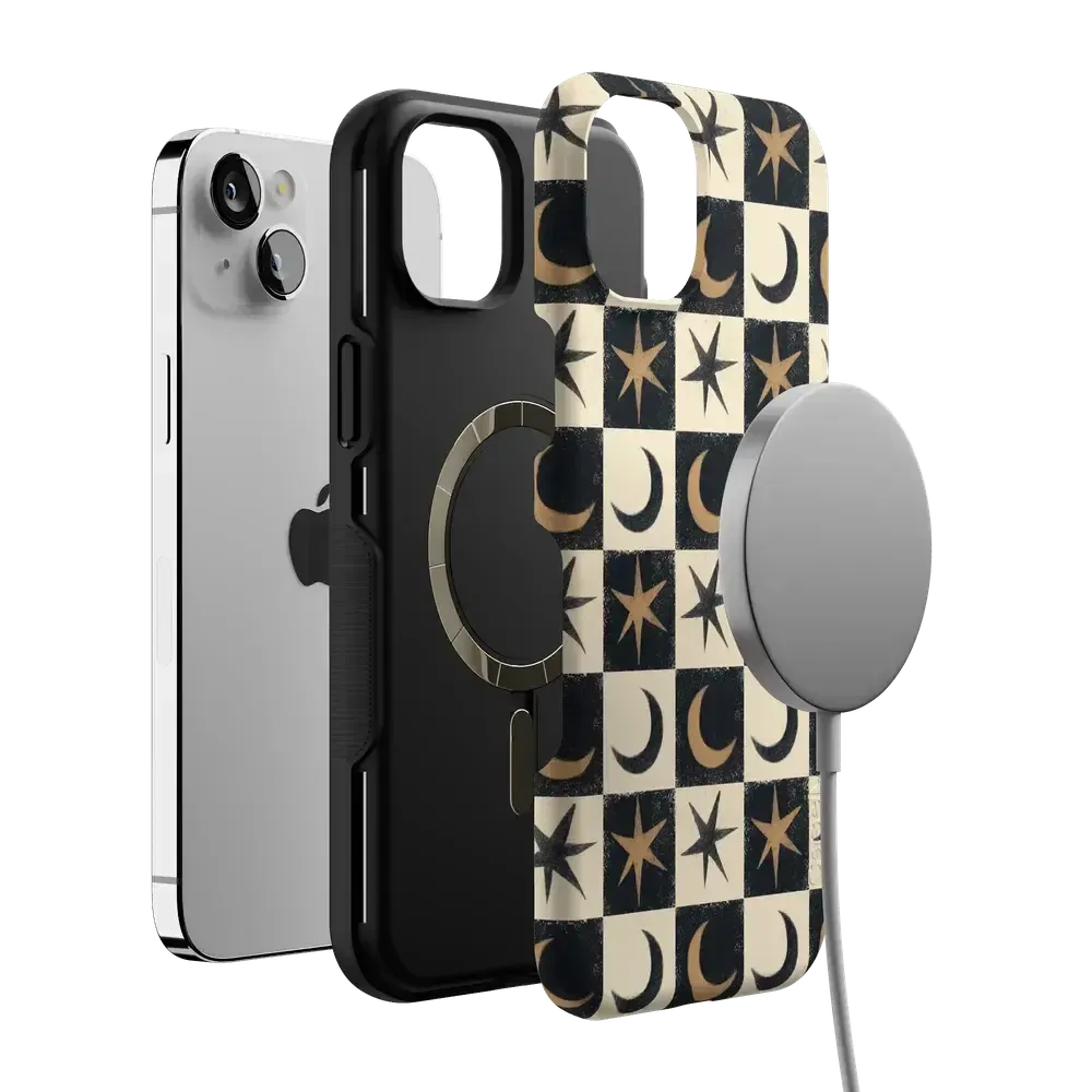 Mystic Moonstar | Black Celestial Case - Bansusa