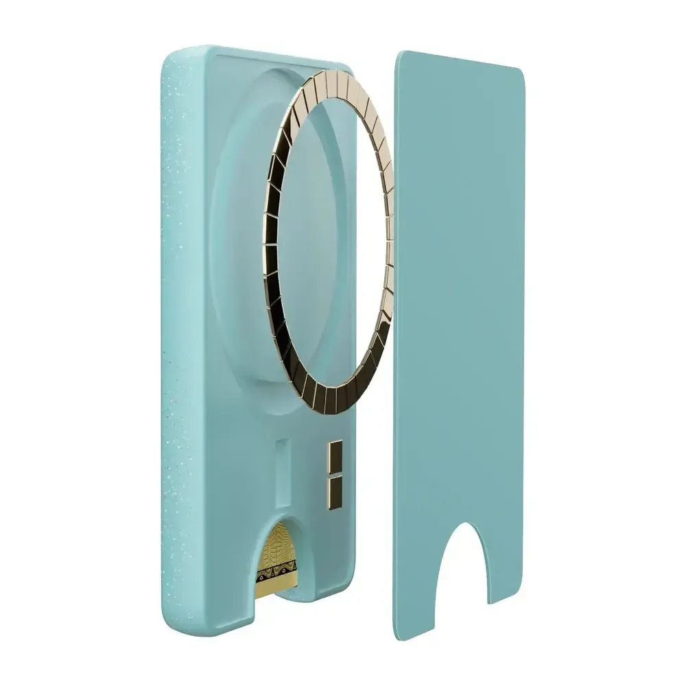 Aquamarine | Ocean Blue Shimmer MagWallet - Bansusa