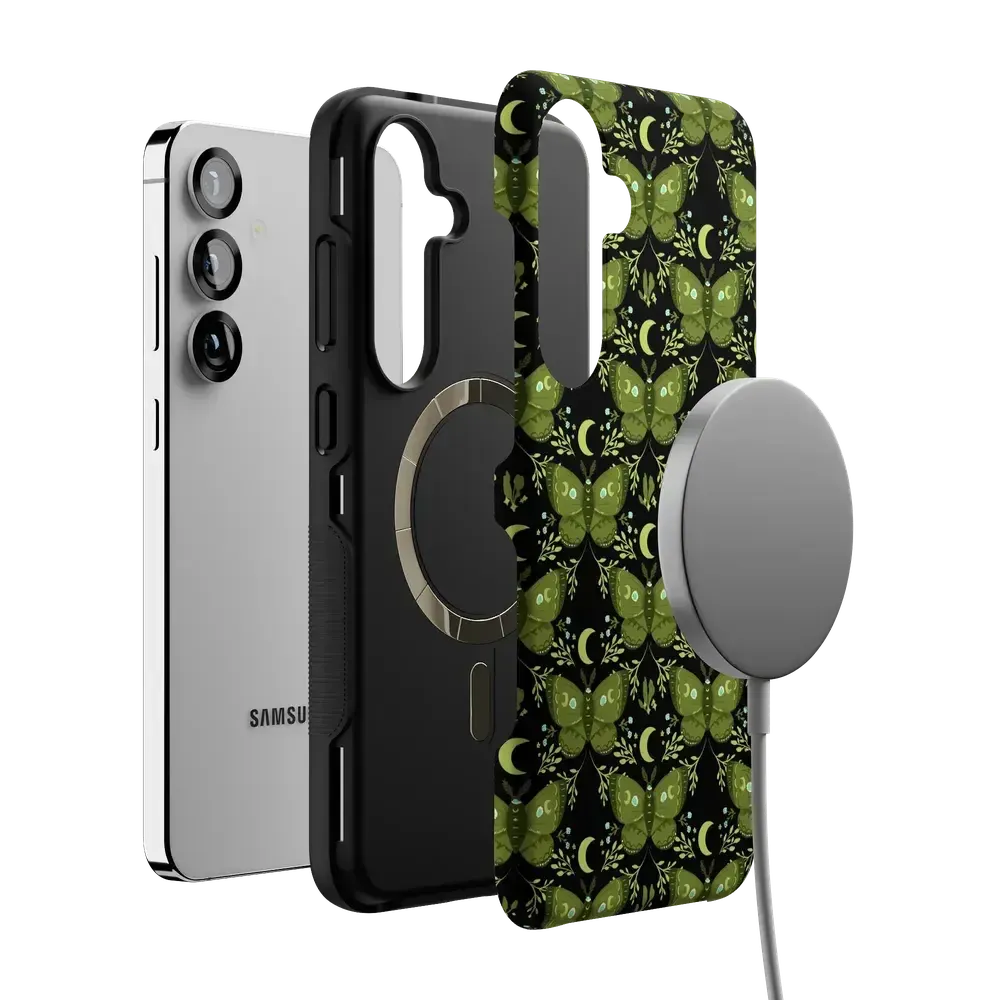 Mystic Moths | Green Twilight Case - Bansusa