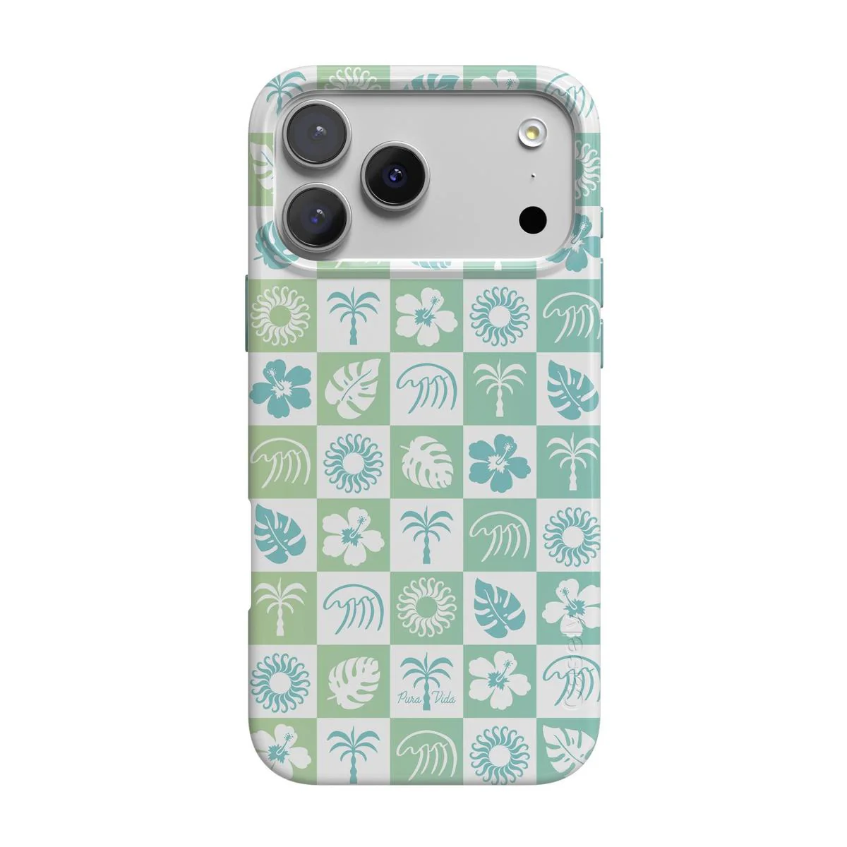 Coastal Checkers | Pura Vida Case - Bansusa