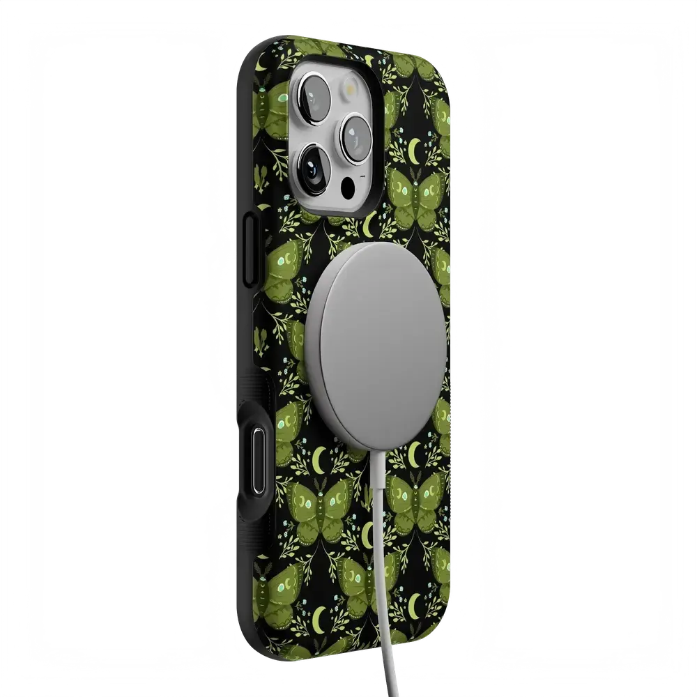 Mystic Moths | Green Twilight Case - Bansusa