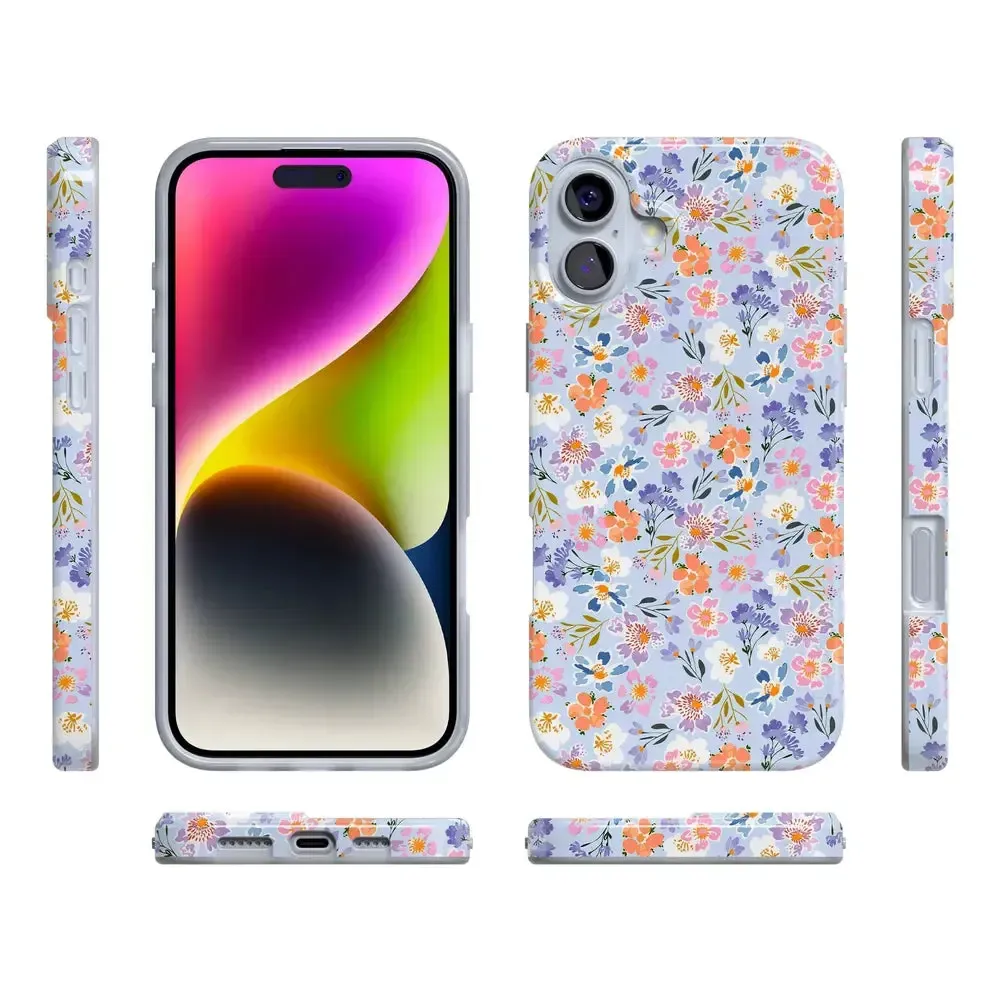 Poppy Meadows | Pastel Floral Case - Bansusa
