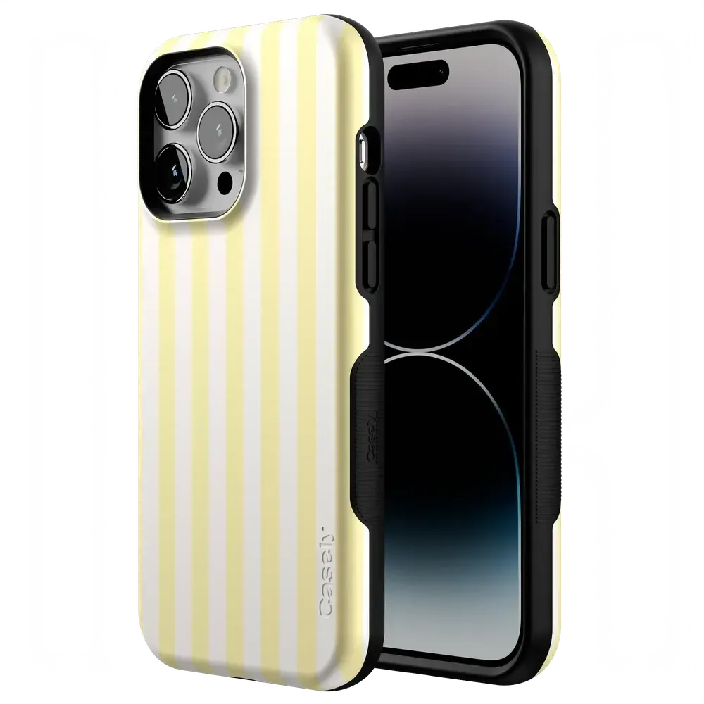 Butter Yellow Stripes | Sunday Best Case - Bansusa