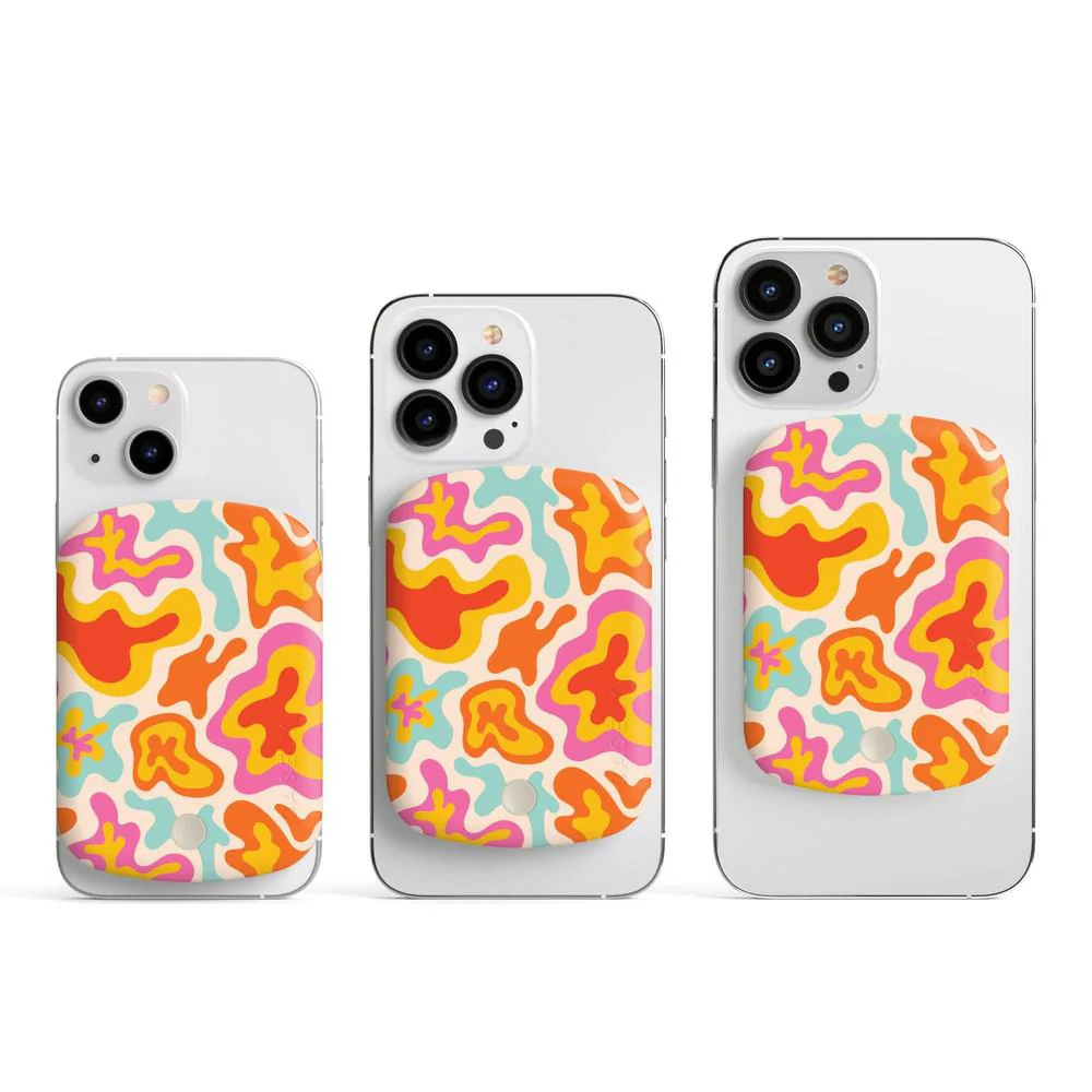 Tropical Color Splash | Abstract Retro Power Pod - Bansusa