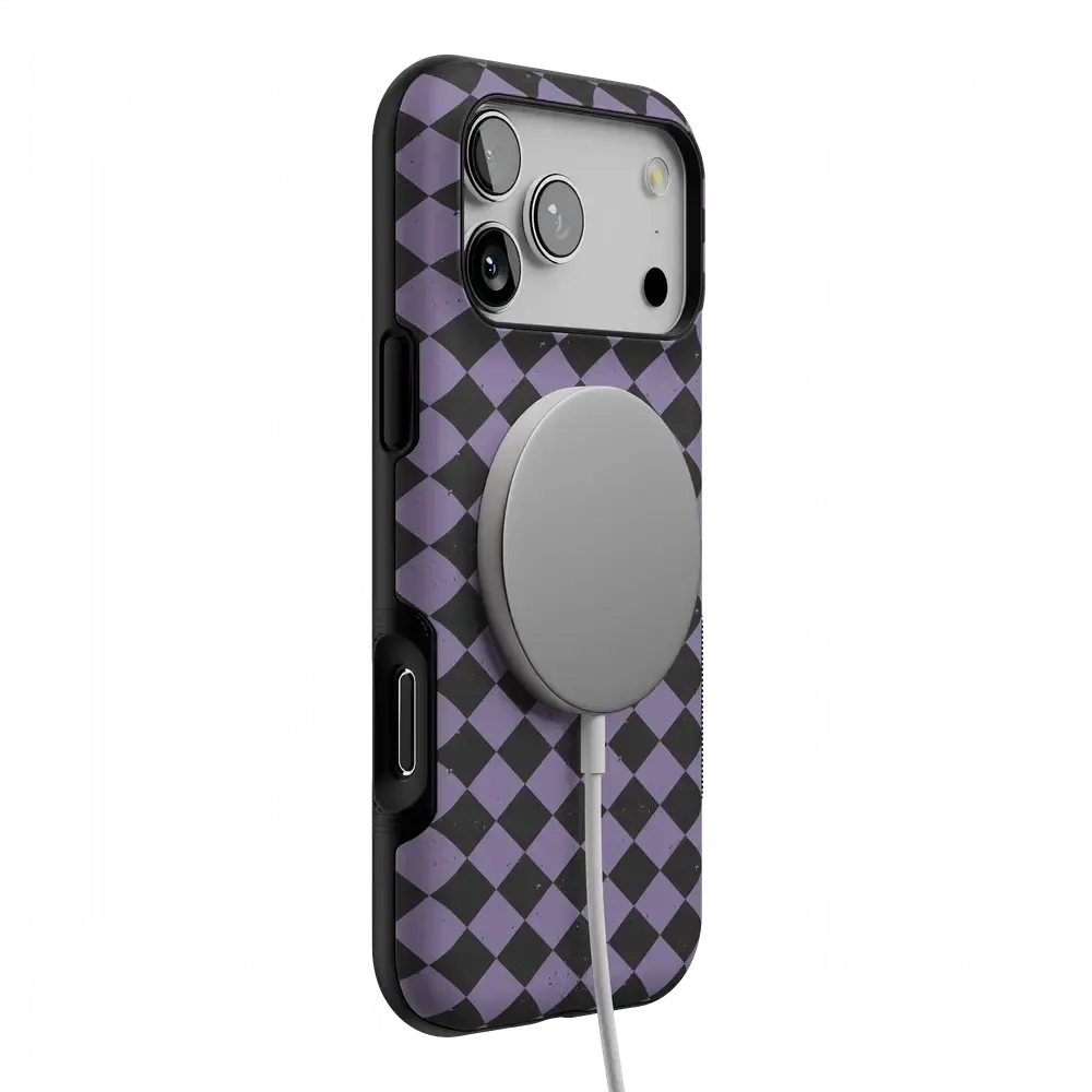 Midnight Hex | Purple Checkered Case - Bansusa