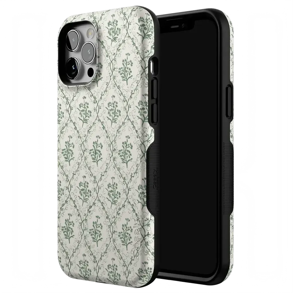 Sage Tapestry | Floral Vines Case - Bansusa