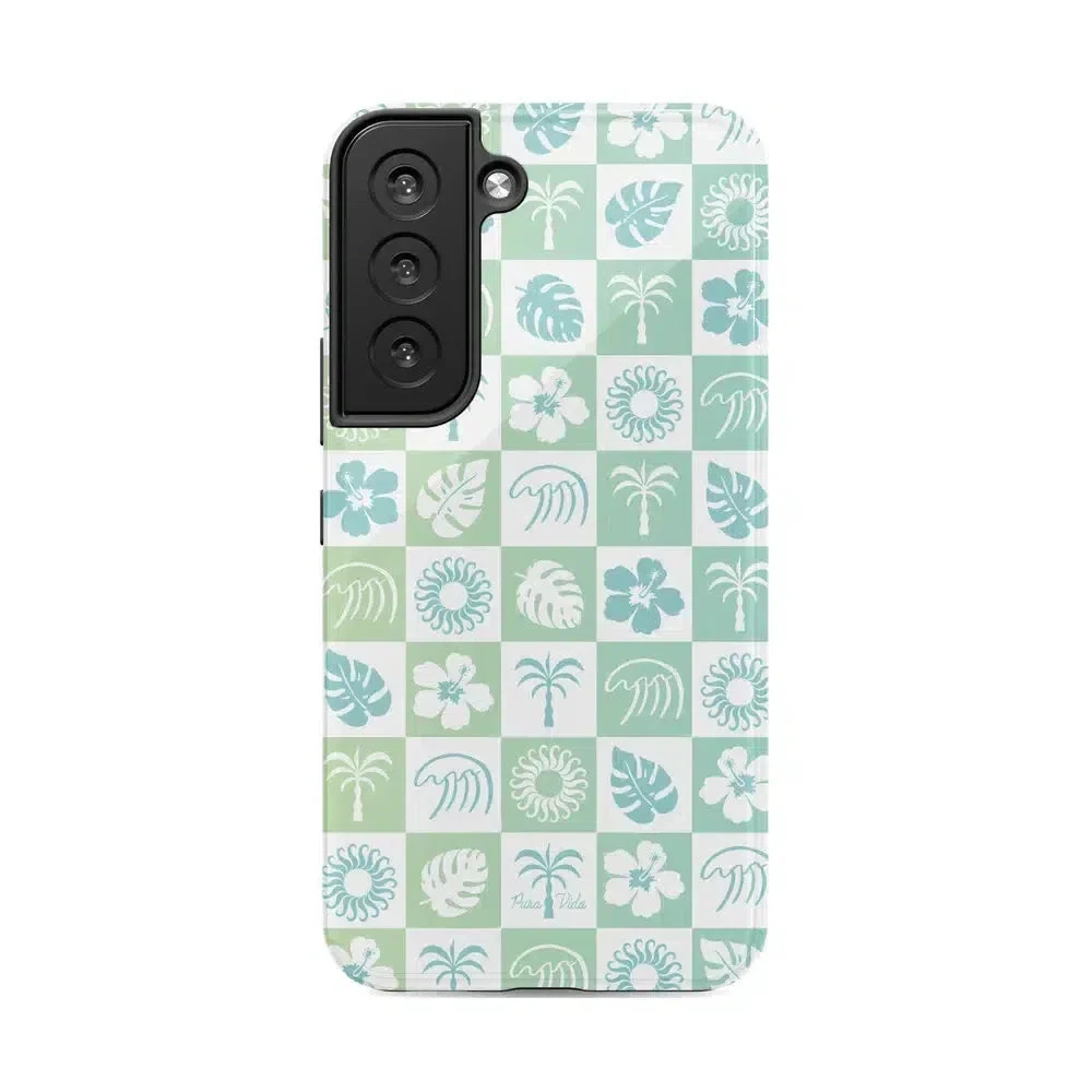 Coastal Checkers | Pura Vida Case - Bansusa