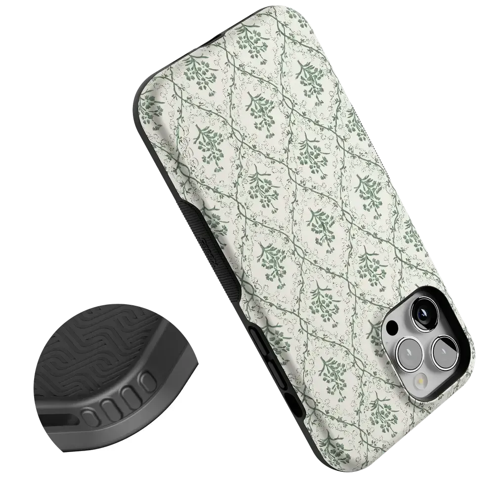 Sage Tapestry | Floral Vines Case - Bansusa