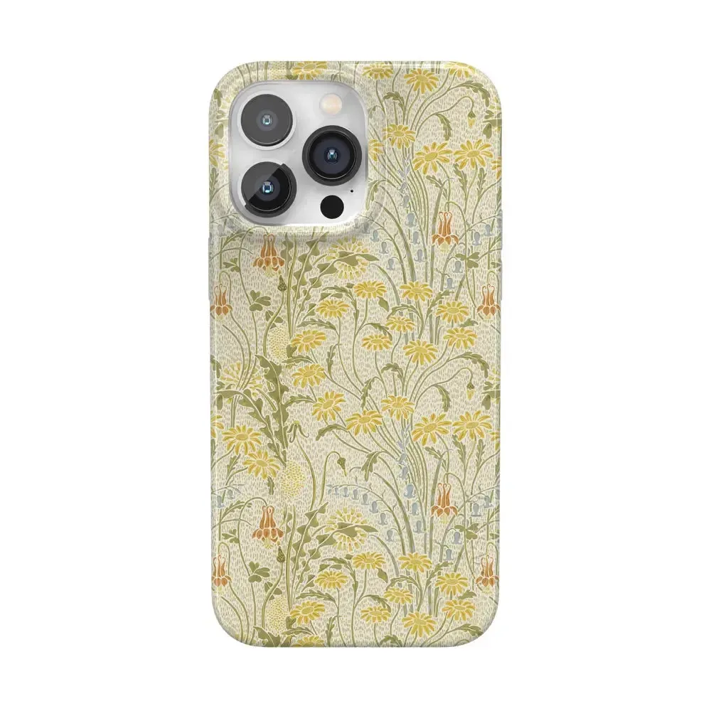Boho Blooms | Golden Floral Case - Bansusa