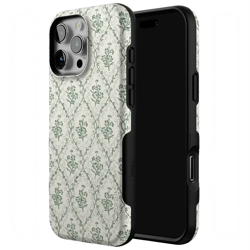 Sage Tapestry | Floral Vines Case - Bansusa