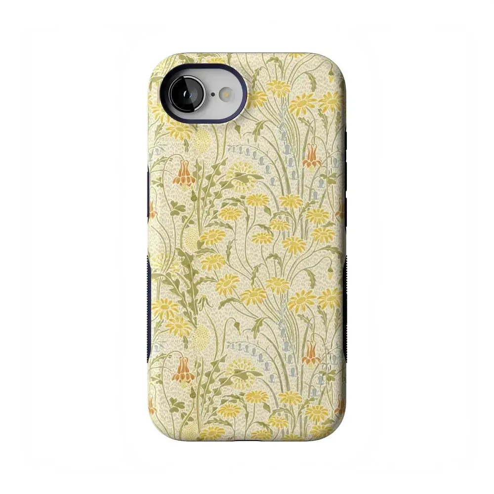 Boho Blooms | Golden Floral Case - Bansusa