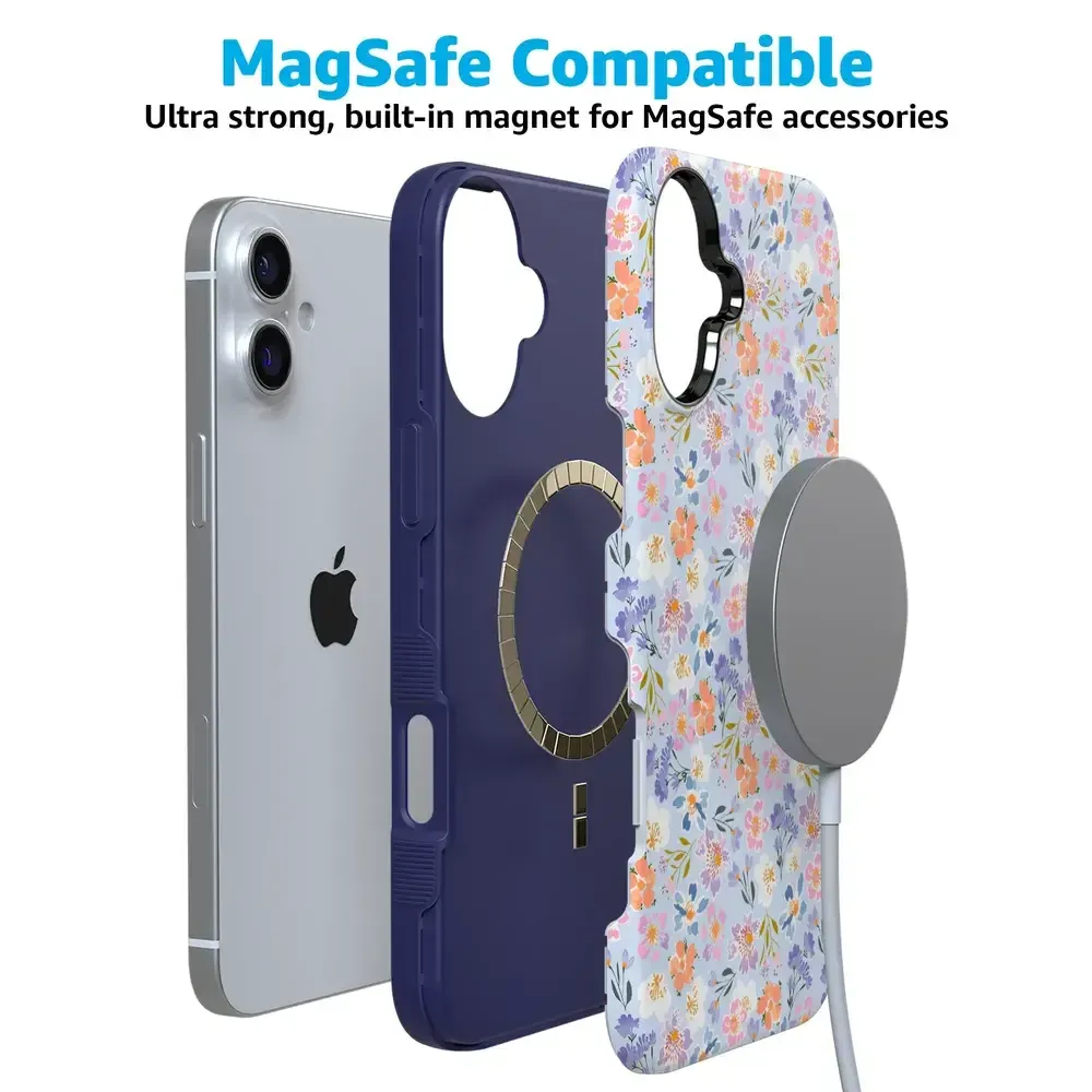 Poppy Meadows | Pastel Floral Case - Bansusa