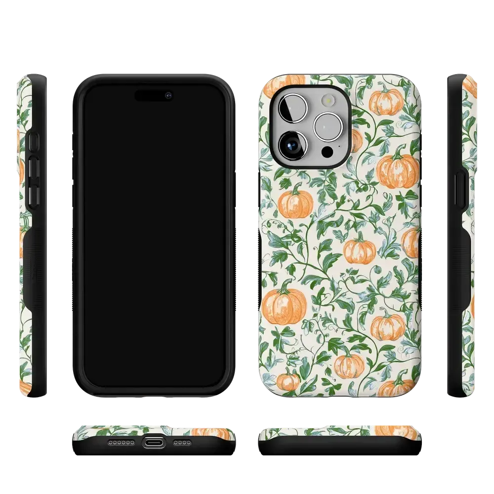 Pumpkin Patch | Green Vines Case - Bansusa