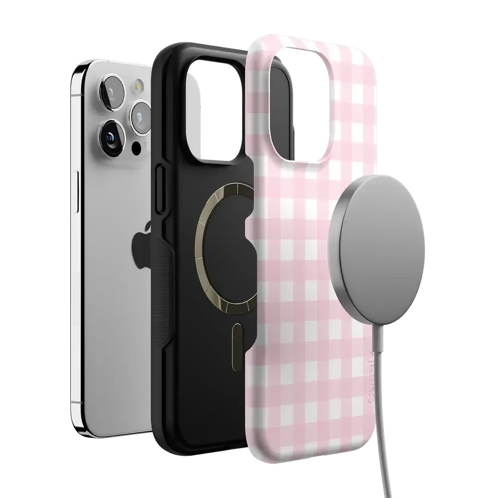 Pink Plaid | Sunday Best Case - Bansusa