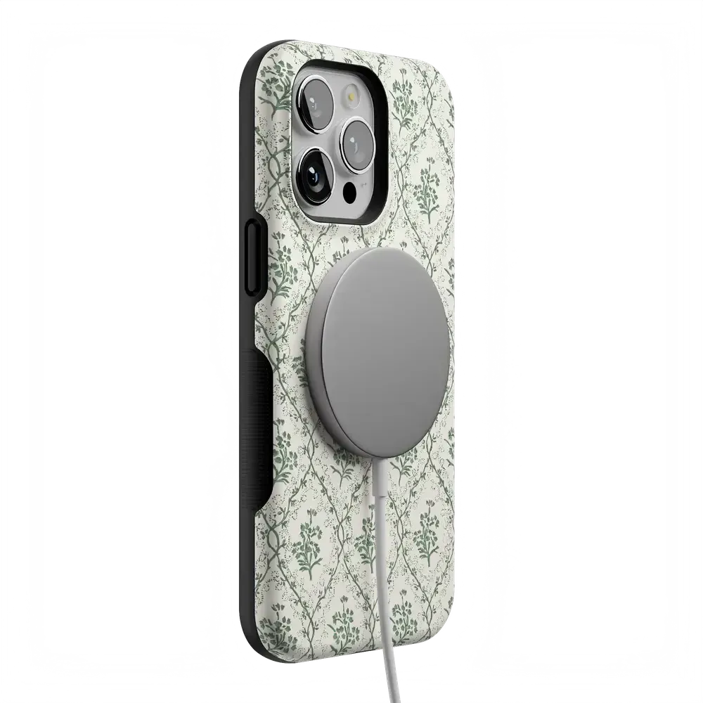 Sage Tapestry | Floral Vines Case - Bansusa