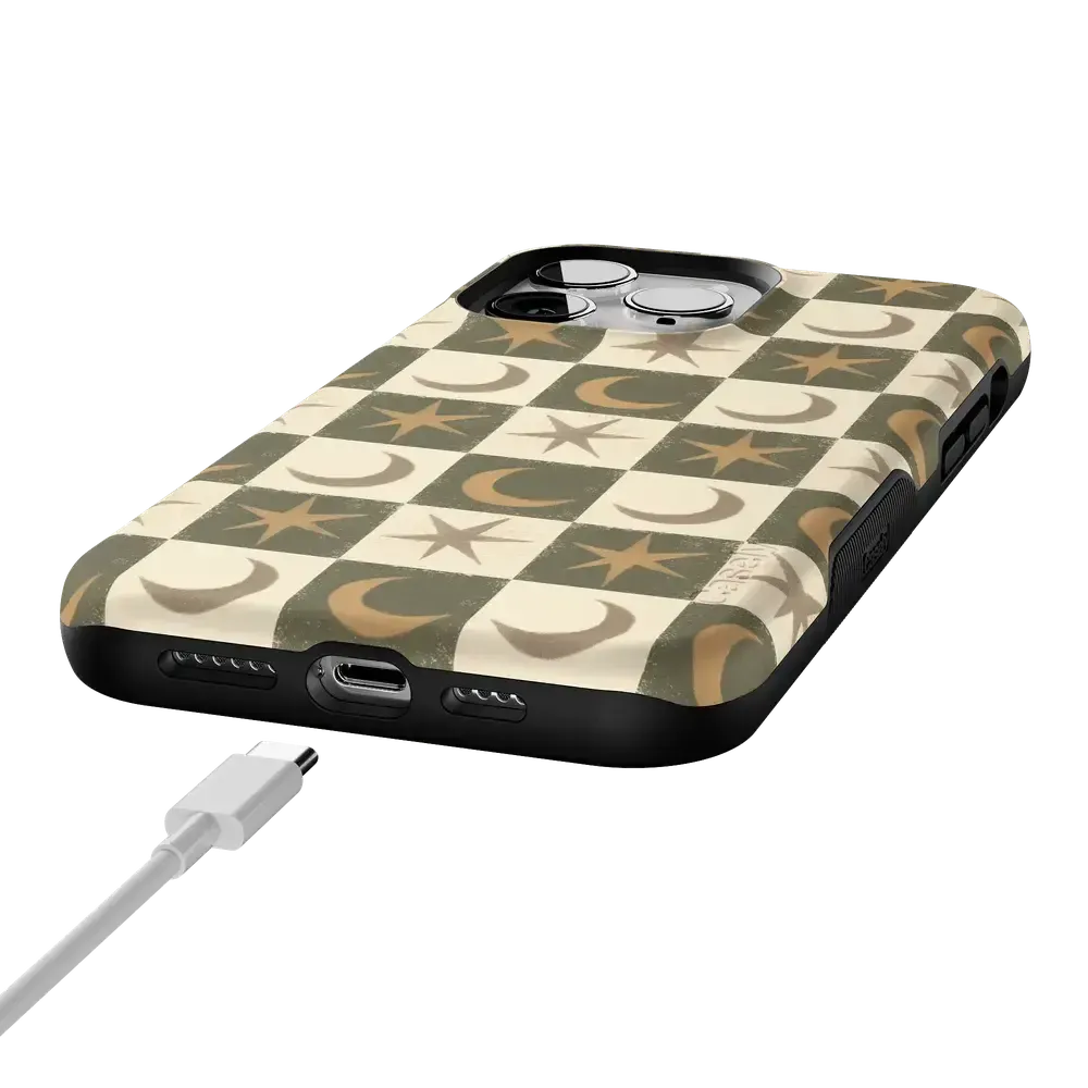 Mystic Moonstar | Green Celestial Case - Bansusa
