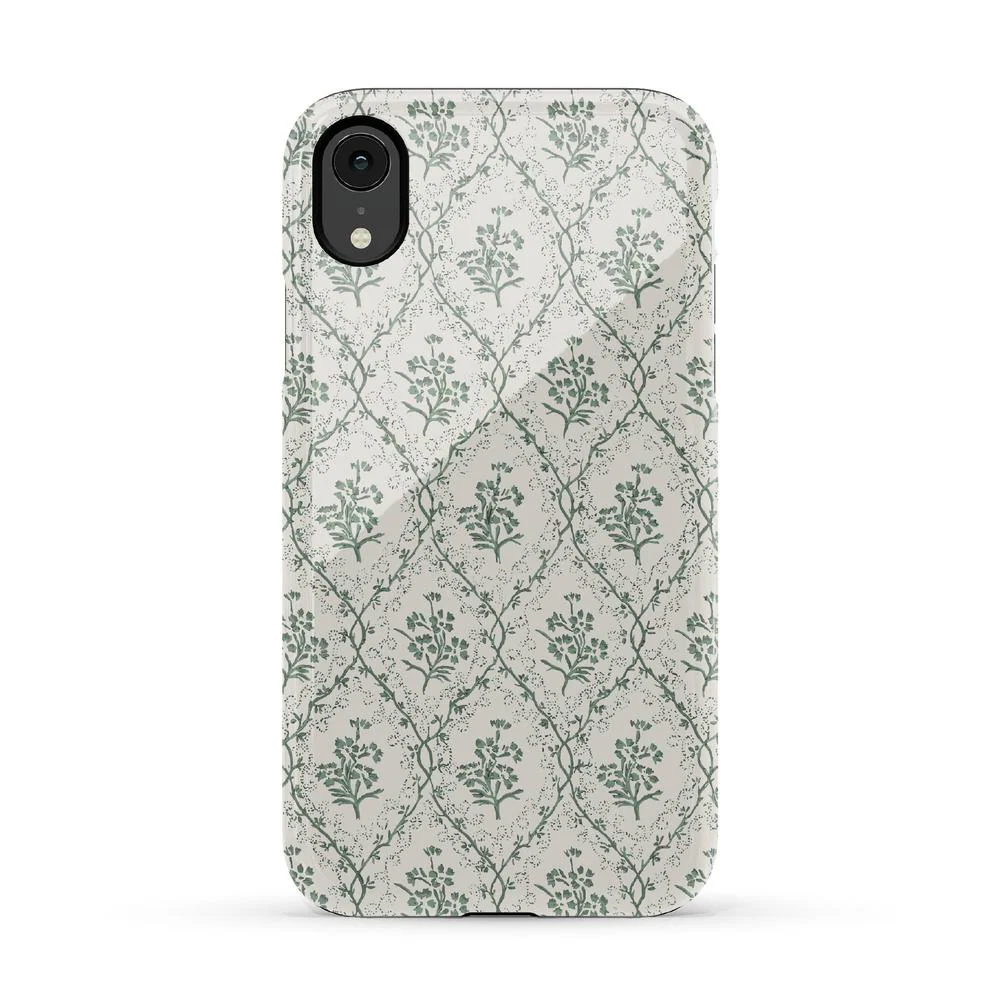 Sage Tapestry | Floral Vines Case - Bansusa