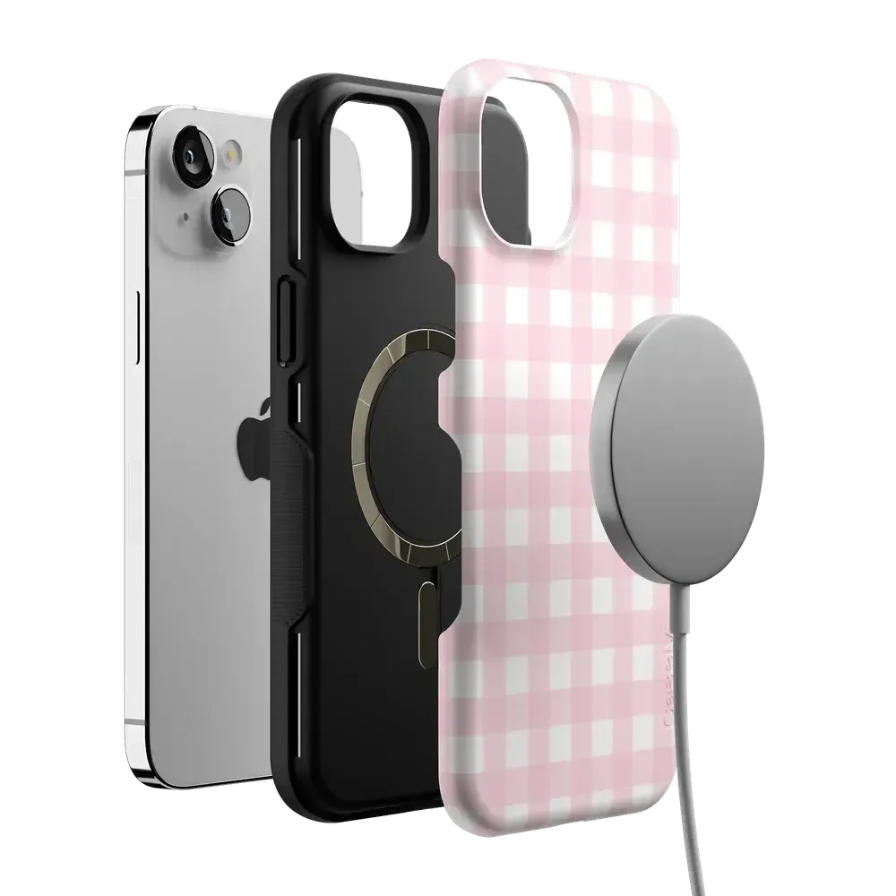 Pink Plaid | Sunday Best Case - Bansusa
