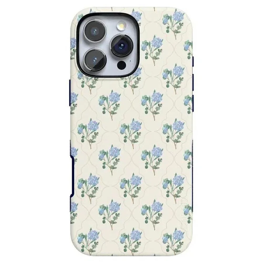 Vintage Garden | Blue Hydrangea Case - Bansusa