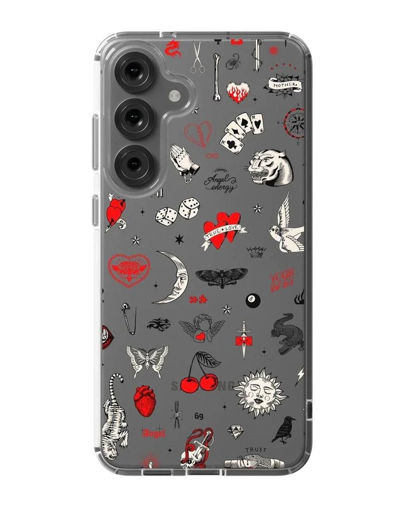 Not a Phase | Clear Flash Tattoo Case - Bansusa