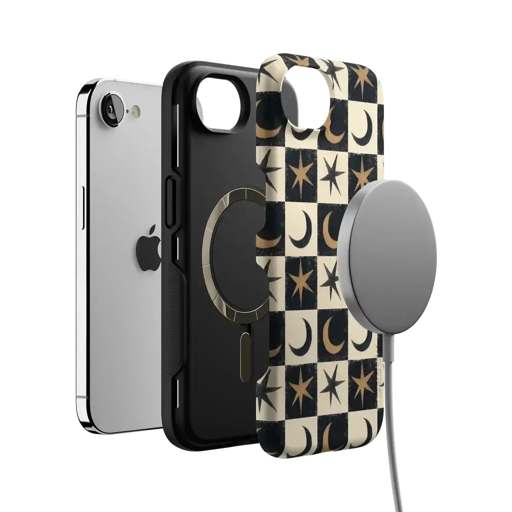 Mystic Moonstar | Black Celestial Case - Bansusa