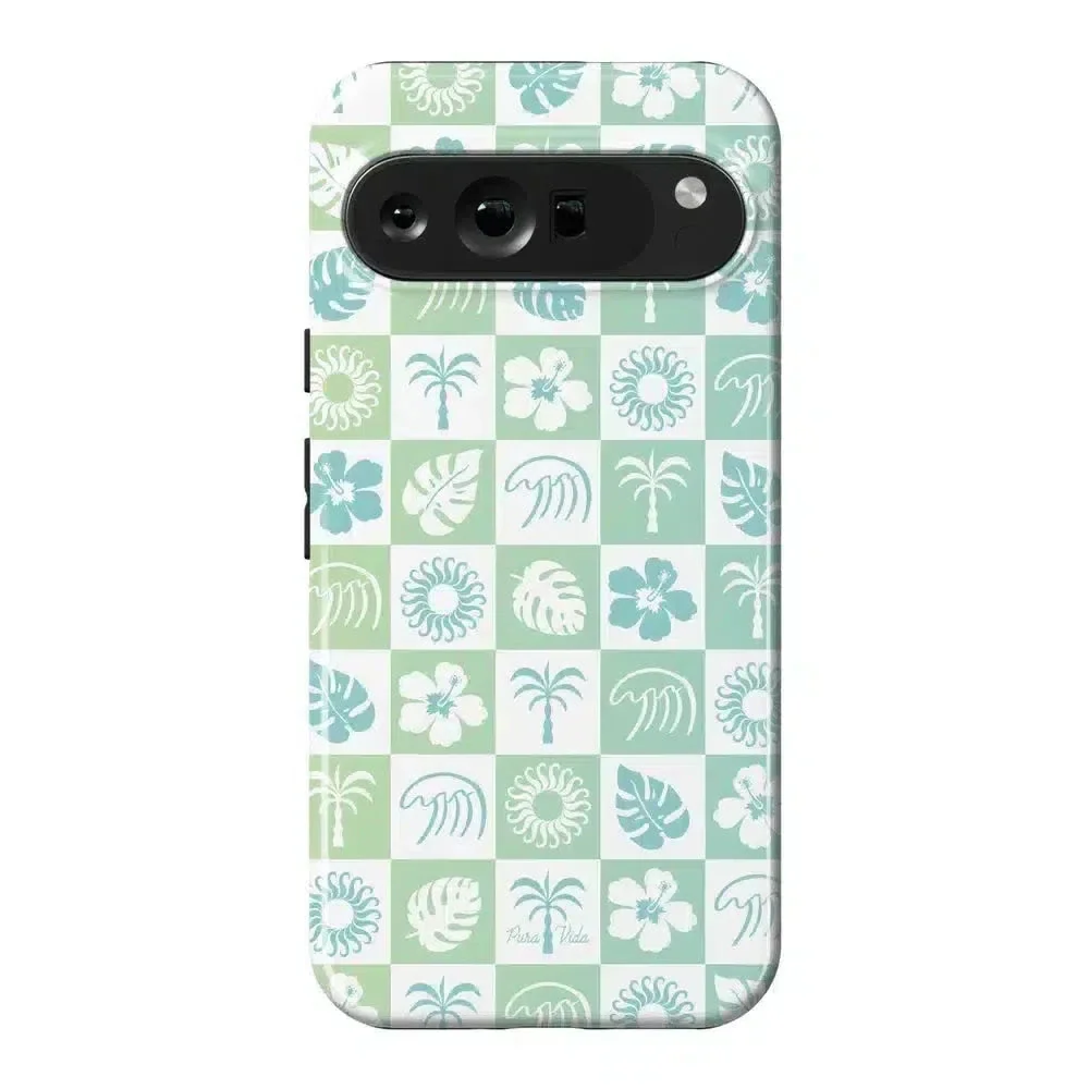 Coastal Checkers | Pura Vida Case - Bansusa