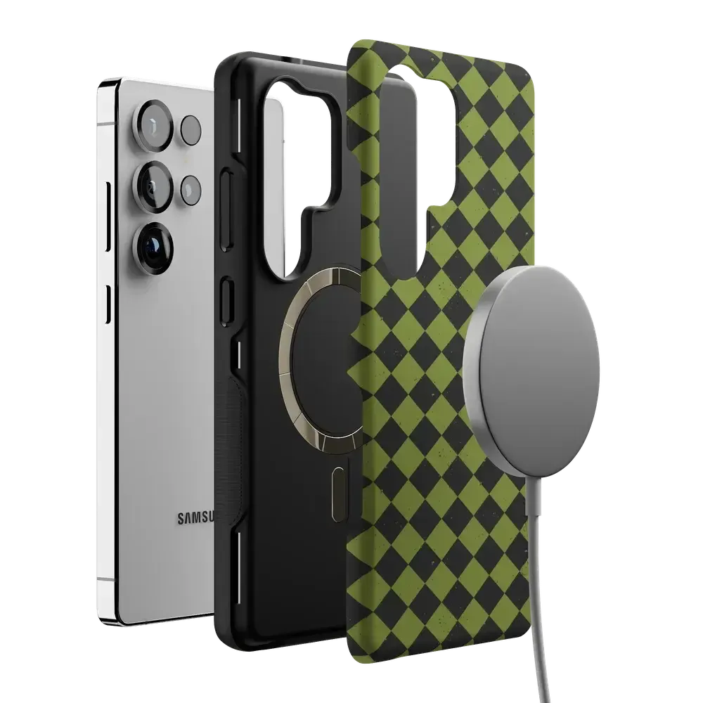 Wicked Hex | Green Checkered Case - Bansusa