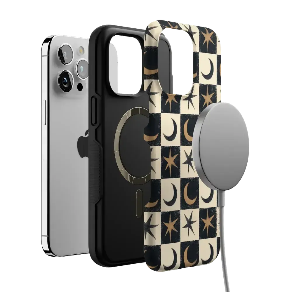 Mystic Moonstar | Black Celestial Case - Bansusa