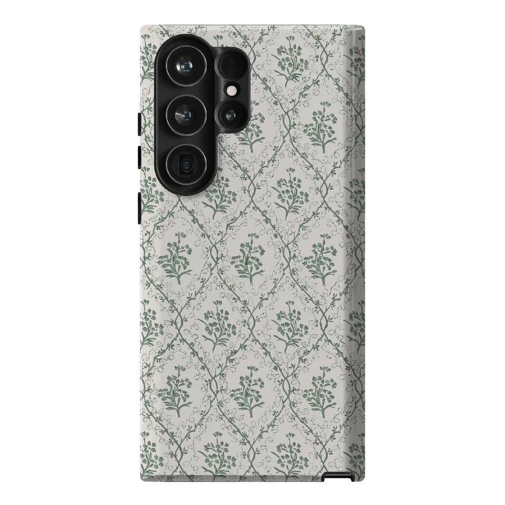 Sage Tapestry | Floral Vines Case - Bansusa