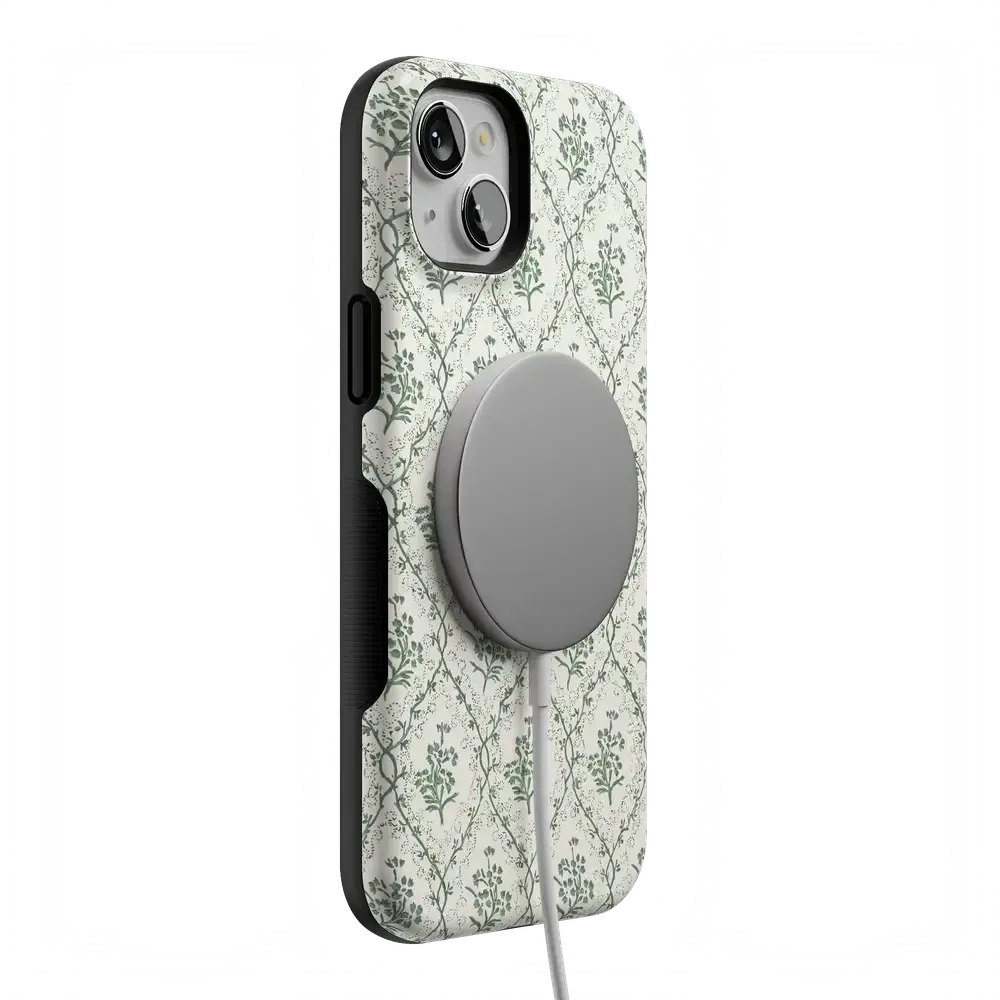 Sage Tapestry | Floral Vines Case - Bansusa