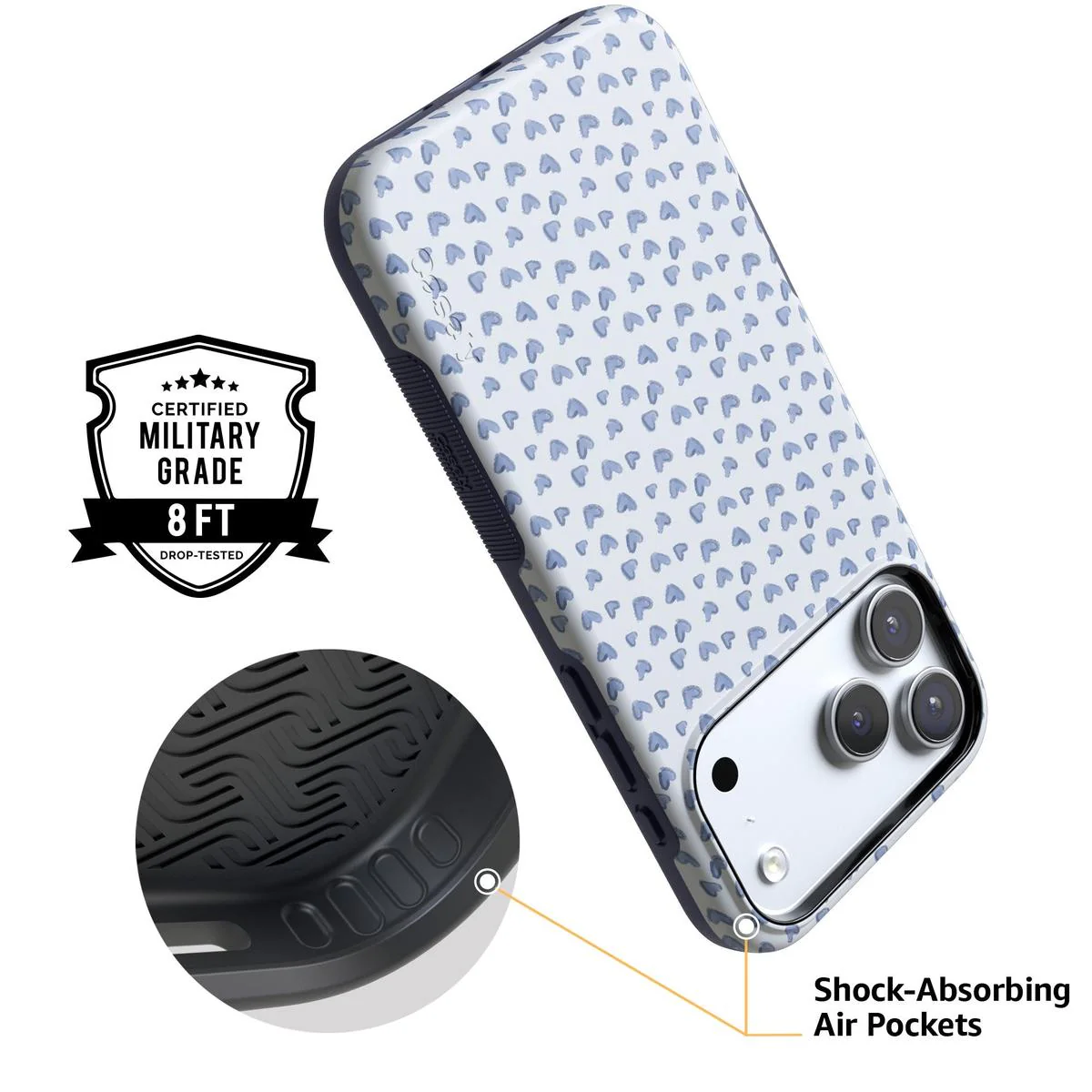 Lovebug | Blue Hearts Case - Bansusa