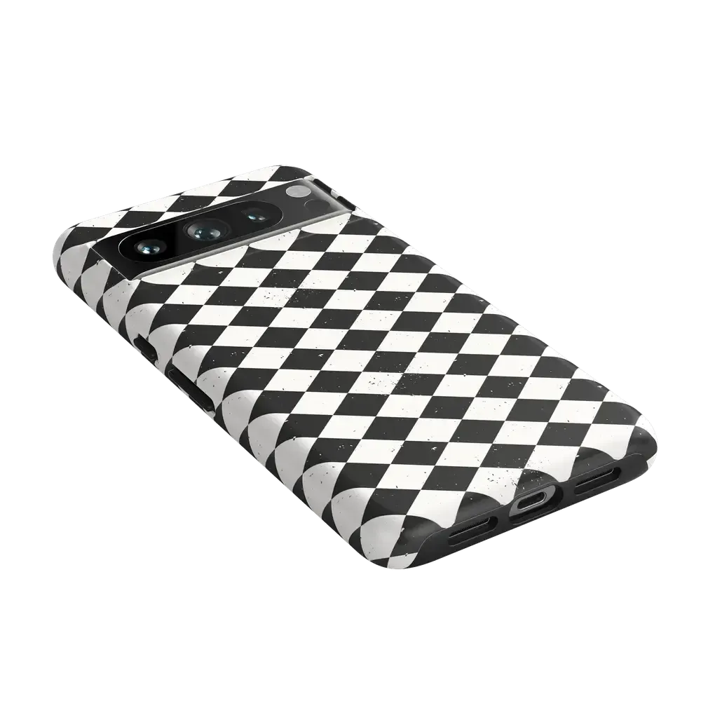 Salem's Hex | Black & White Checkered Case - Bansusa