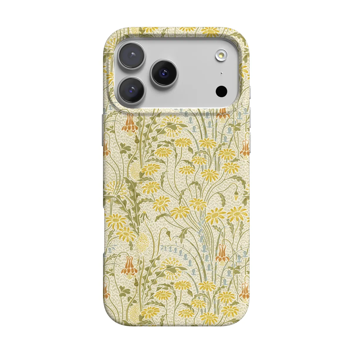 Boho Blooms | Golden Floral Case - Bansusa
