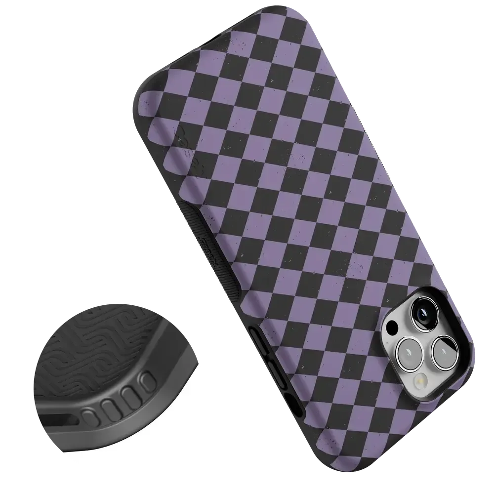 Midnight Hex | Purple Checkered Case - Bansusa
