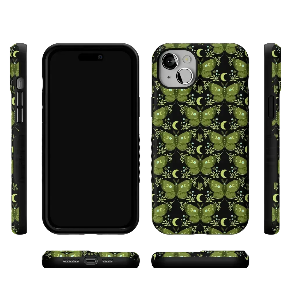 Mystic Moths | Green Twilight Case - Bansusa