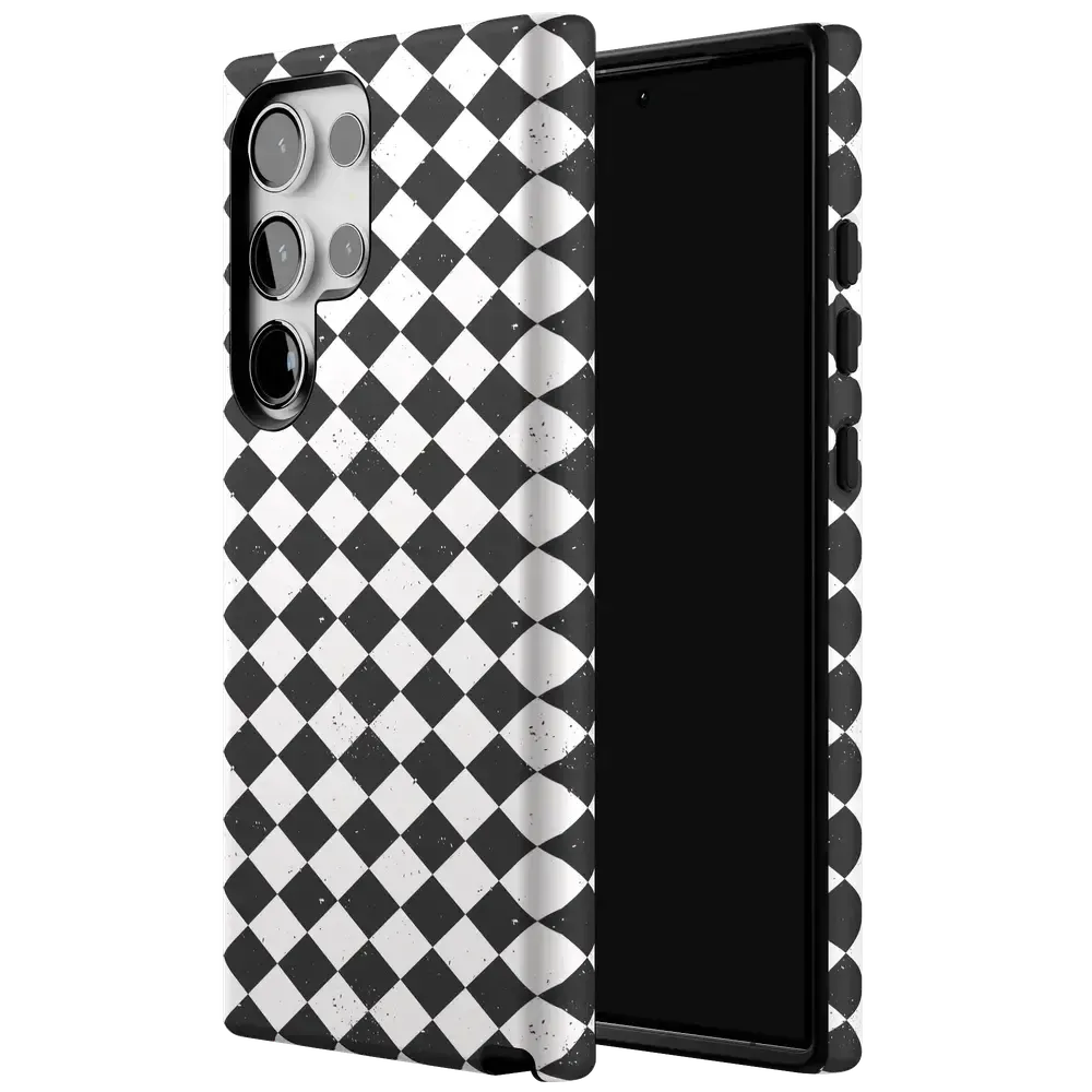 Salem's Hex | Black & White Checkered Case - Bansusa